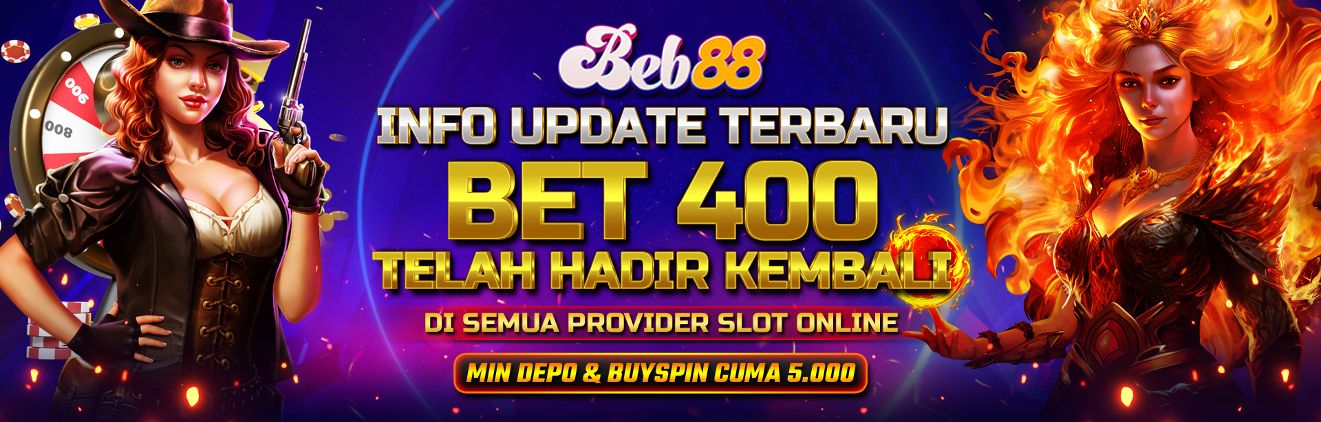 BEB88 TARUHAN MULAI DARI 400 PERAK